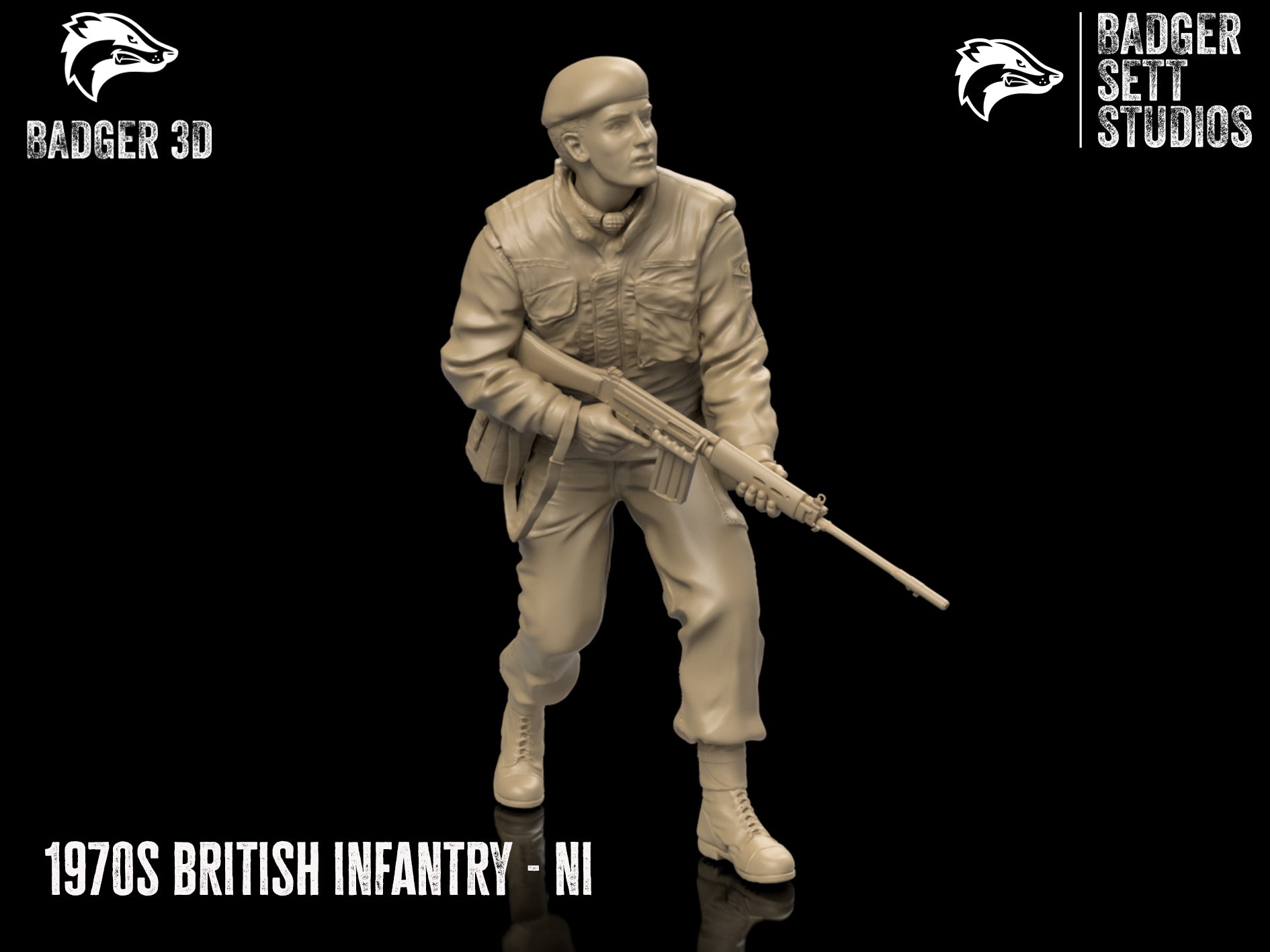 1970s British Infantry Figure (No2) - NI