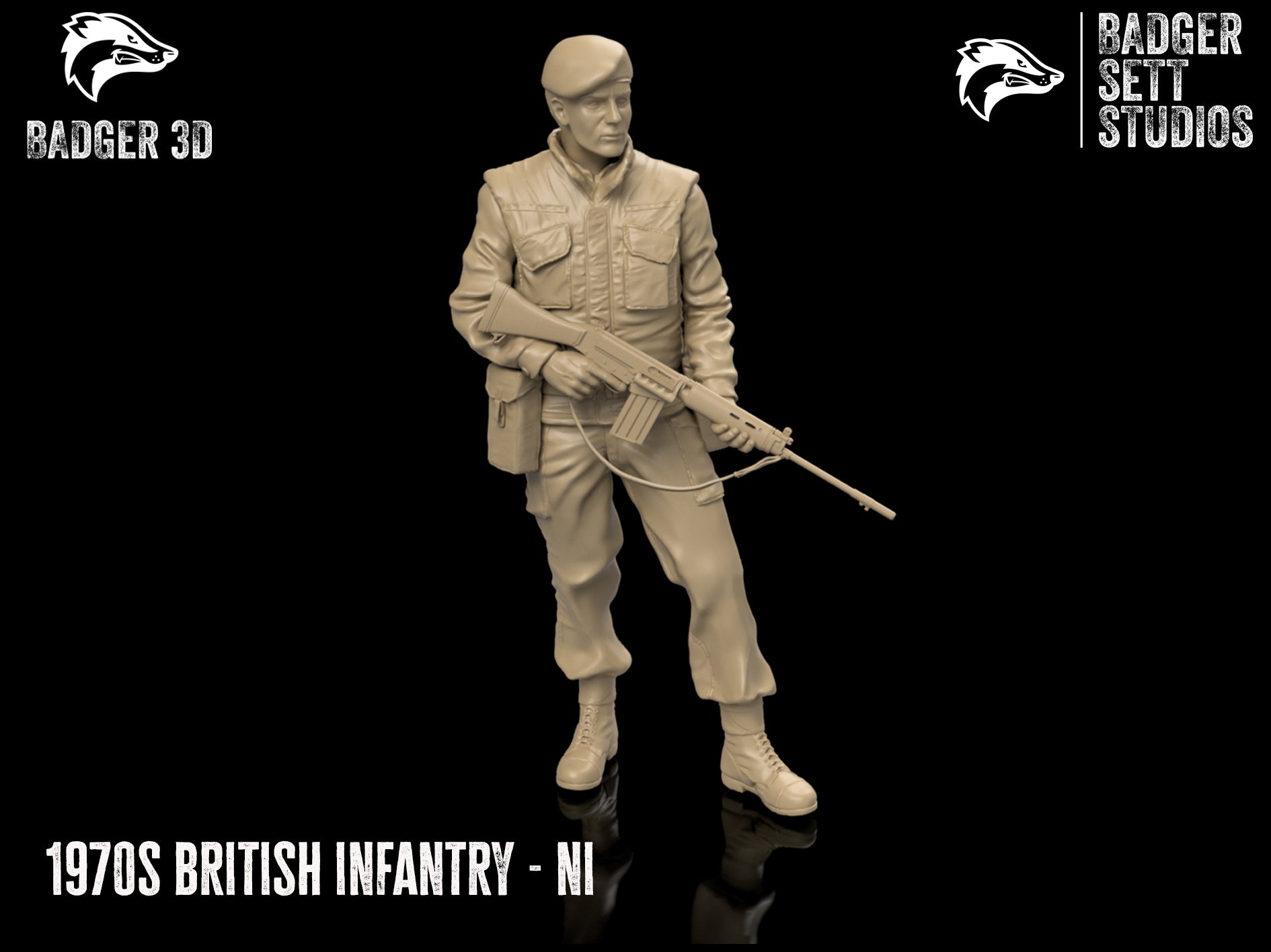 1970s British Infantry Figure (No1)