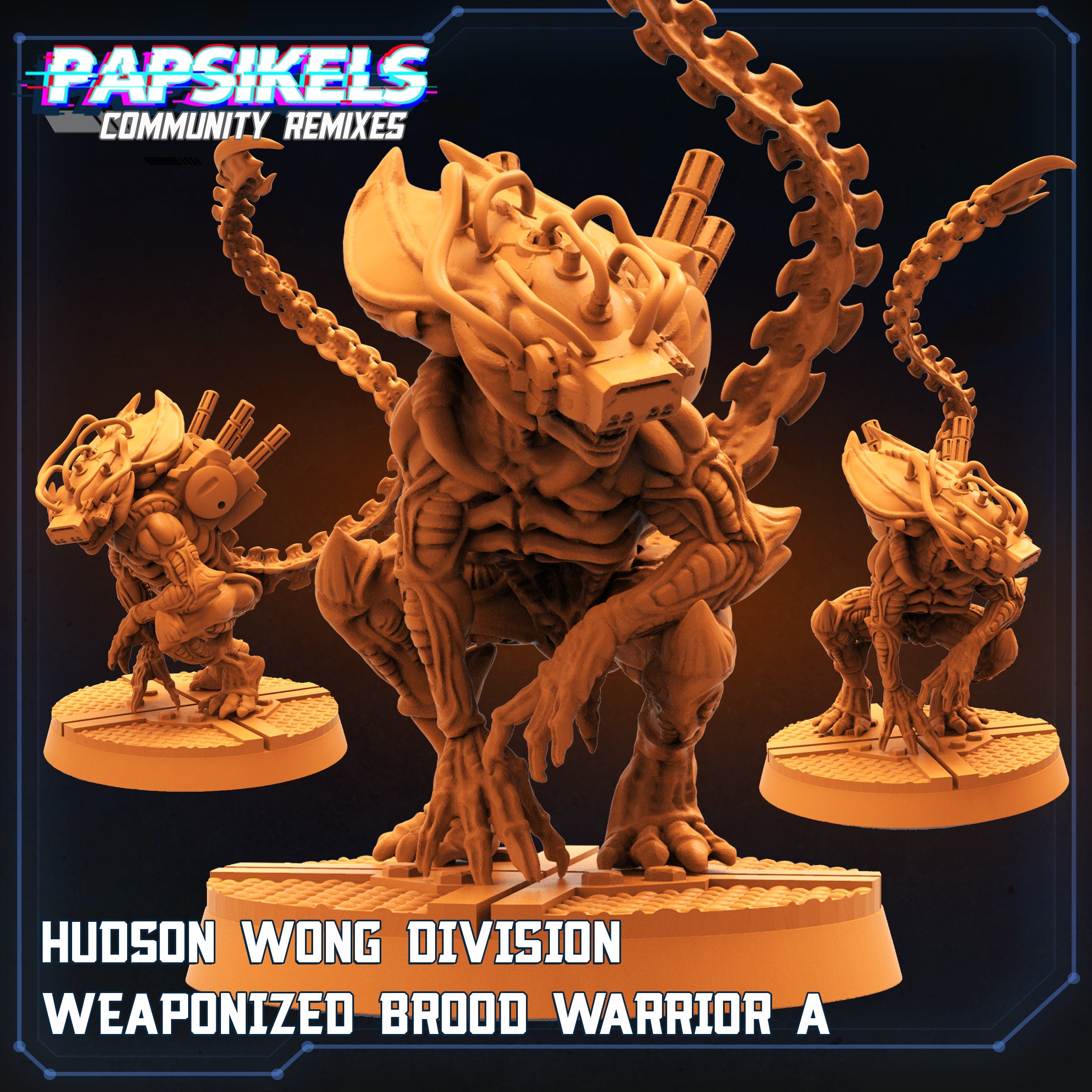 2 x Weaponised Brood Warriors & Handler