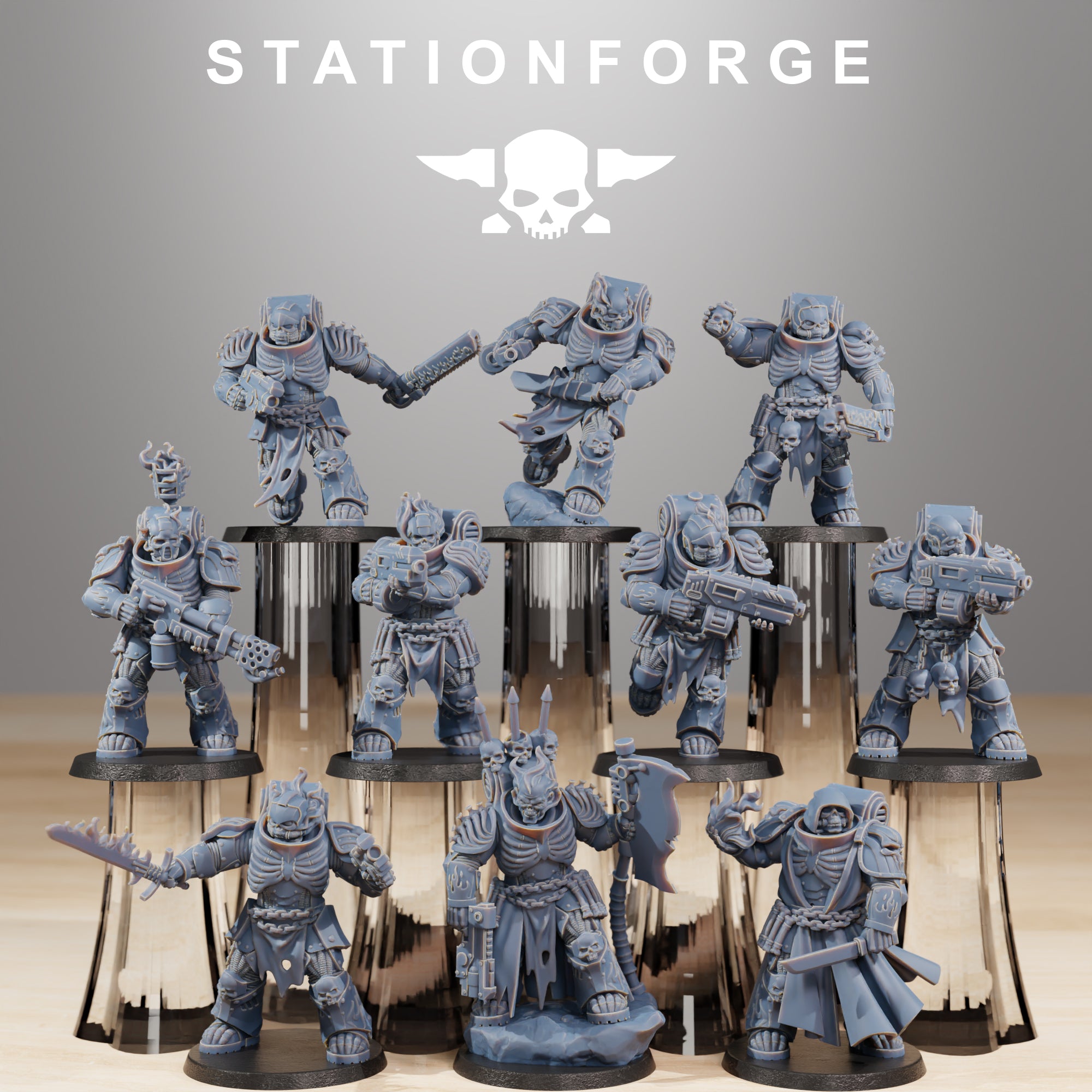 Station Forge 10 x Socratis Doom Reapers with Bases