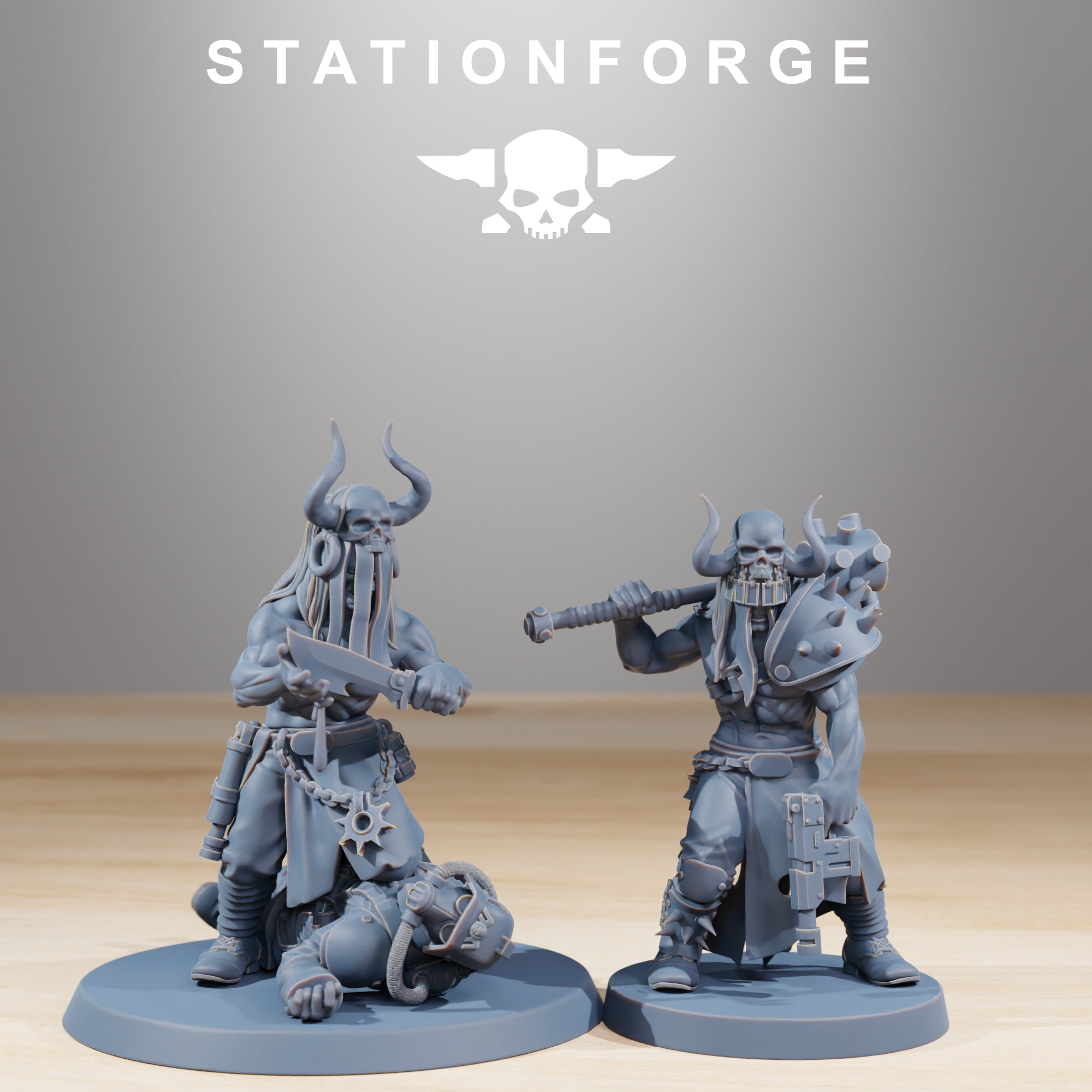 Station Forge 10 x Corrupted Guard Sectarians with Bases