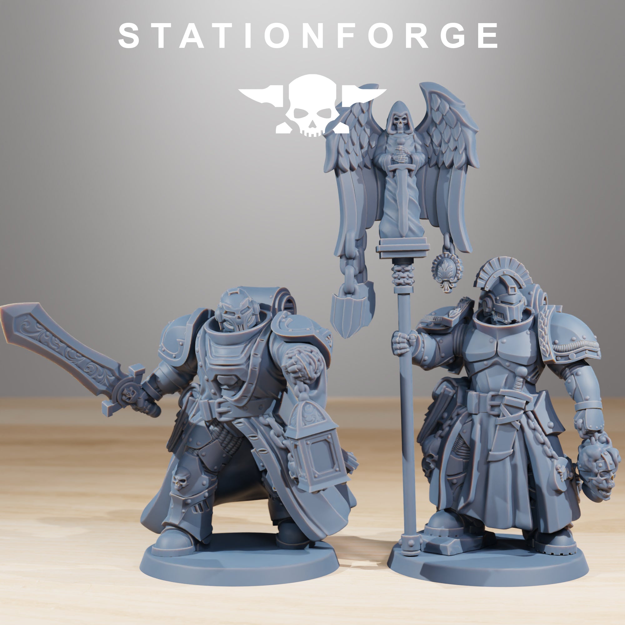 Station Forge 10 x Socratis Knights with Bases
