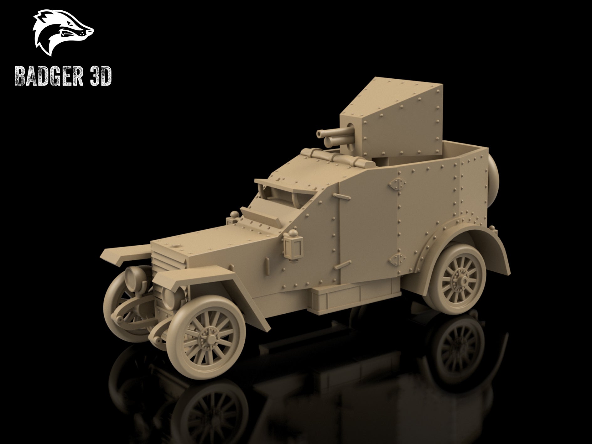 French Peugeot Armoured Car
