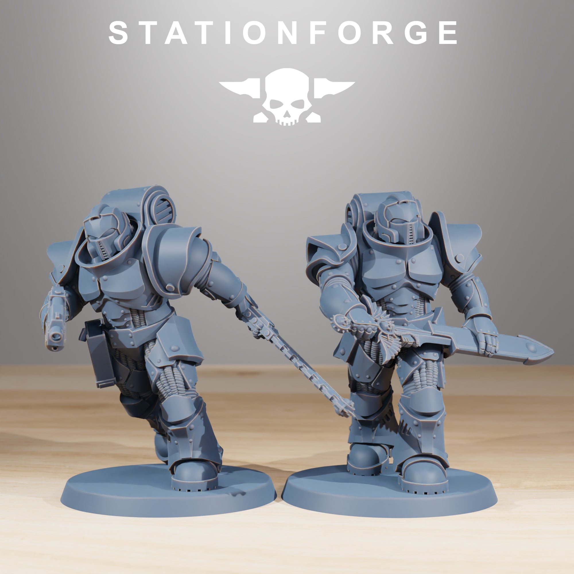 Station Forge 10 x Socratis Melee Infantry with Bases