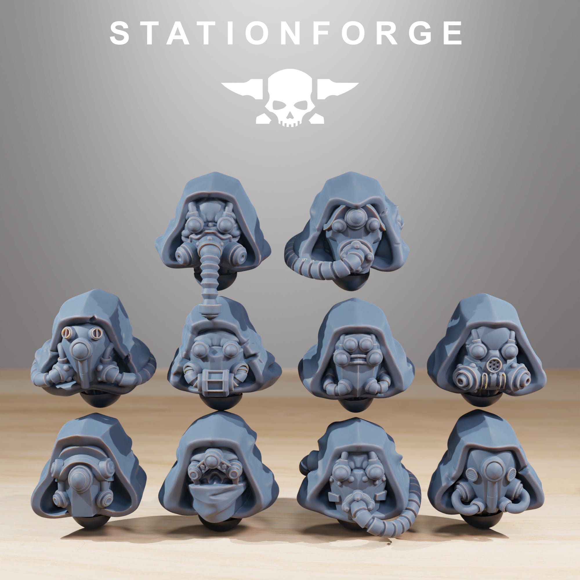 Station Forge 10 x Scavenger Hunters with Bases