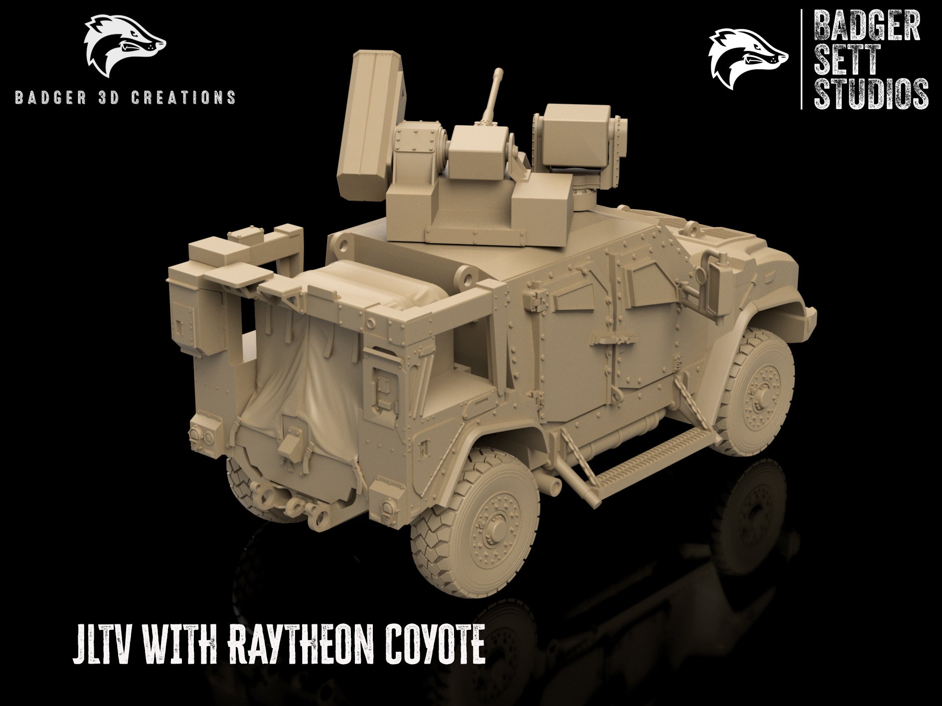 JLTV with Raytheon Coyote