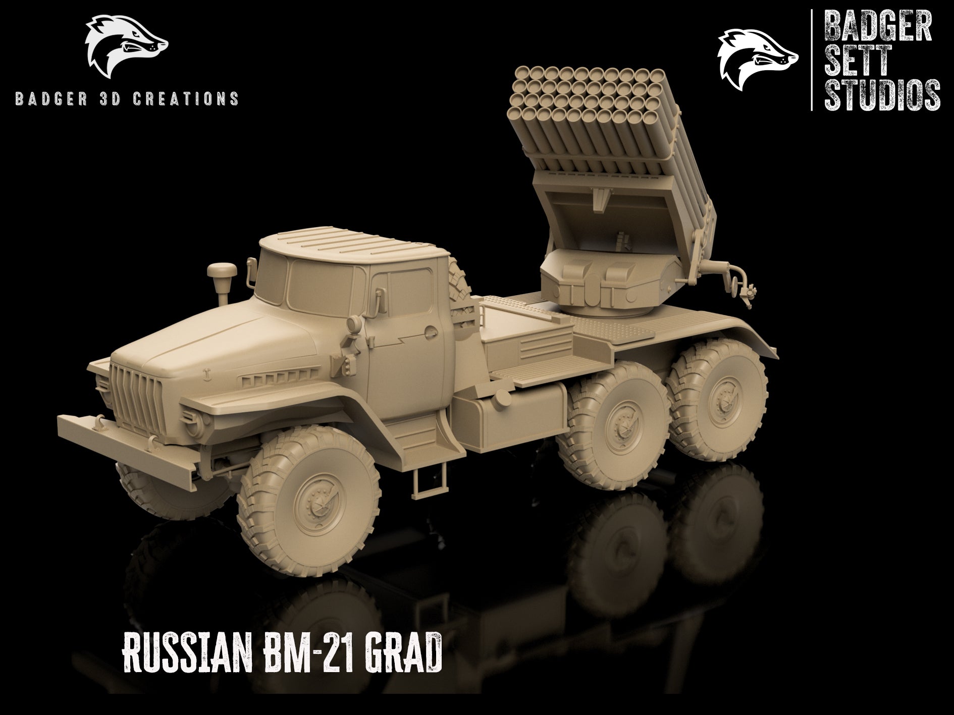 Russian BM-21 Grad