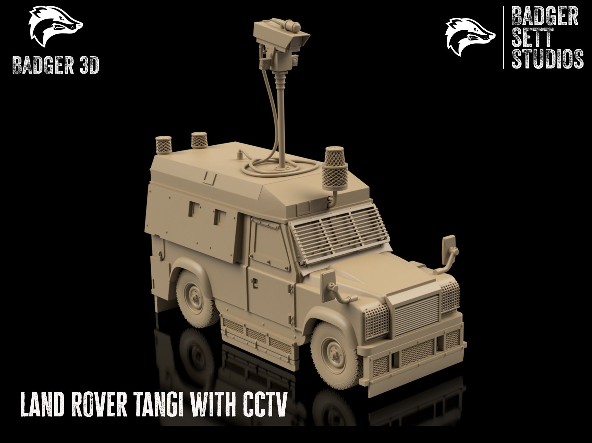 Land Rover Tangi with CCTV