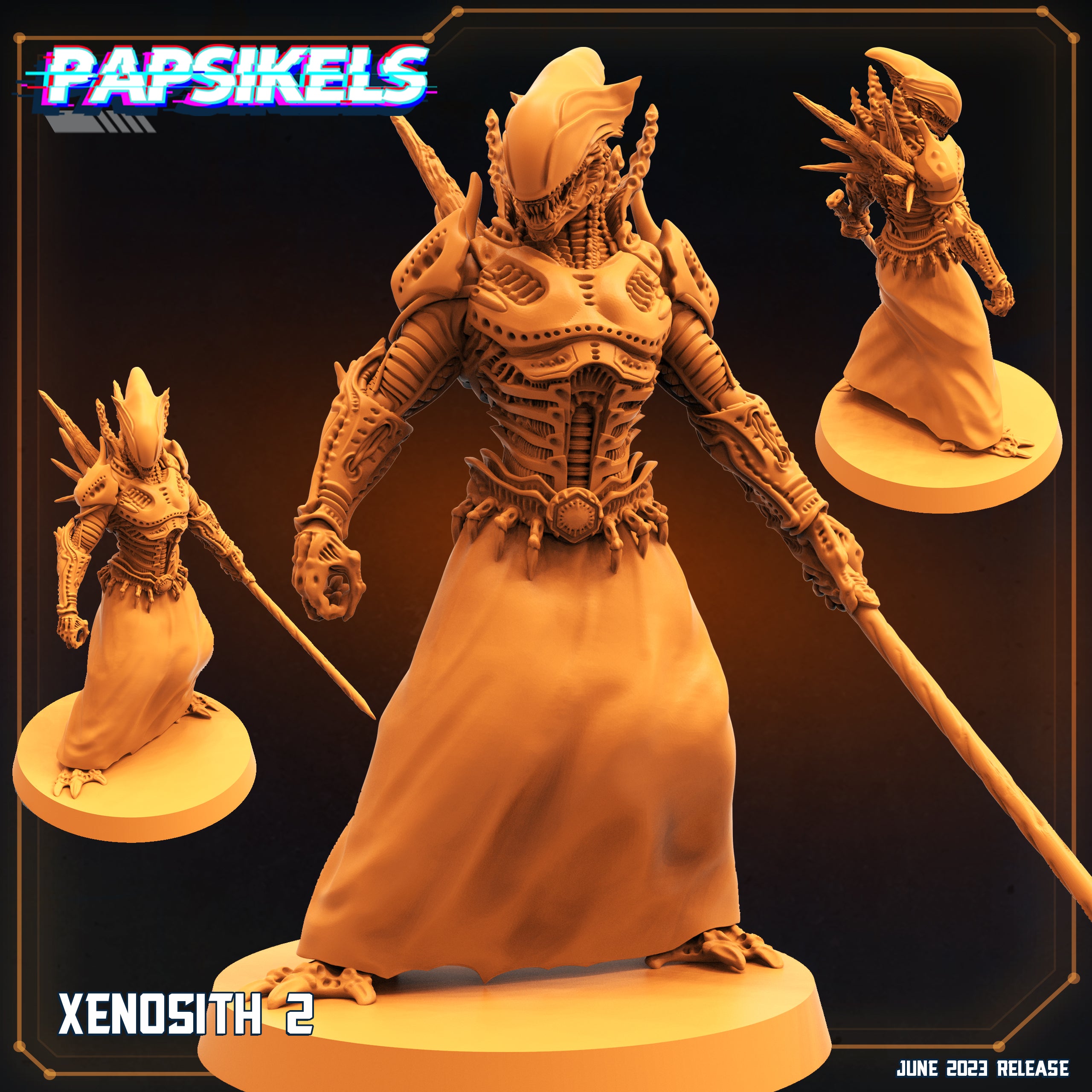 2 x Papsikel Xenosith Warriors
