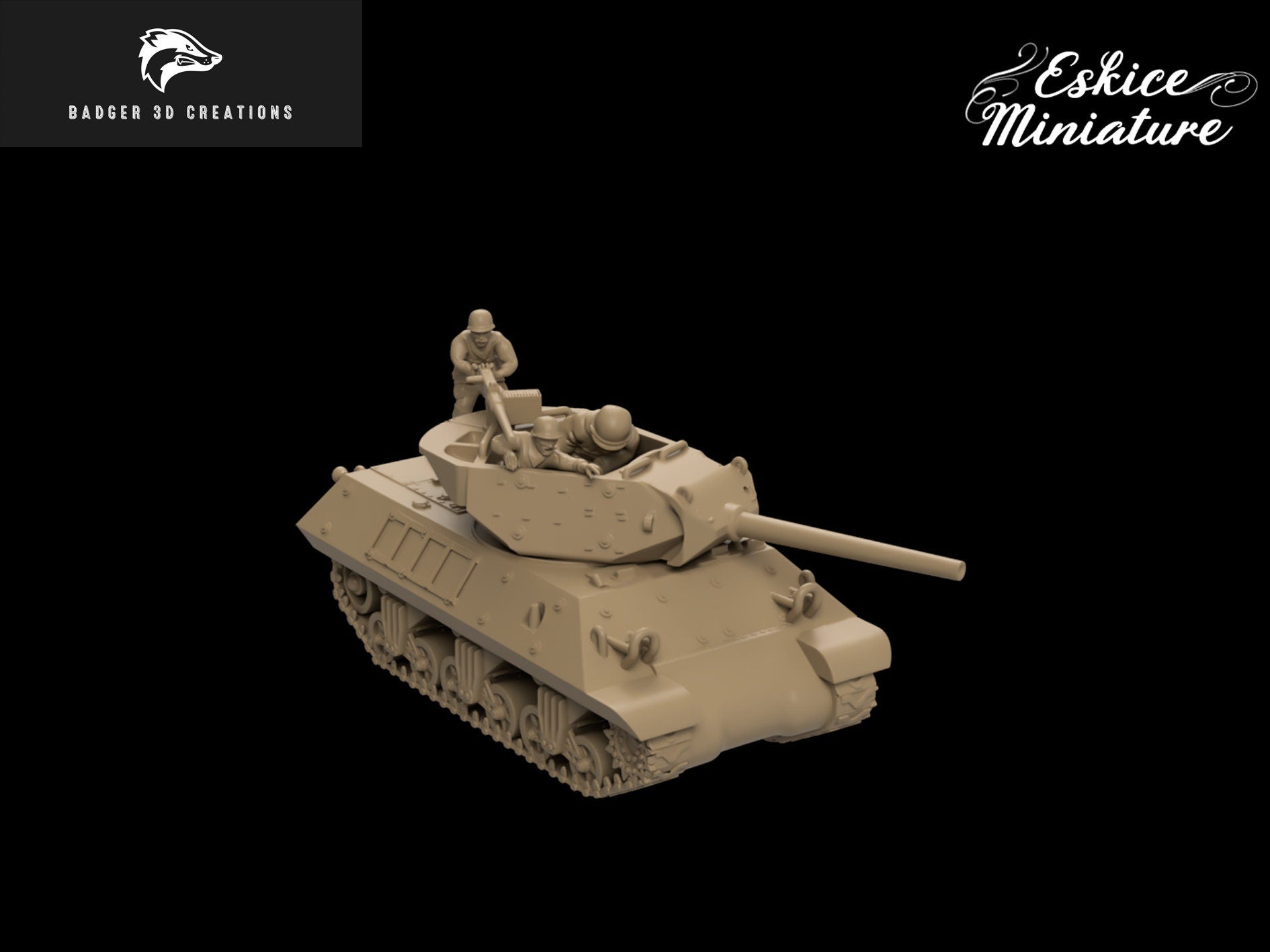 WWII US M10 Wolverine Tank