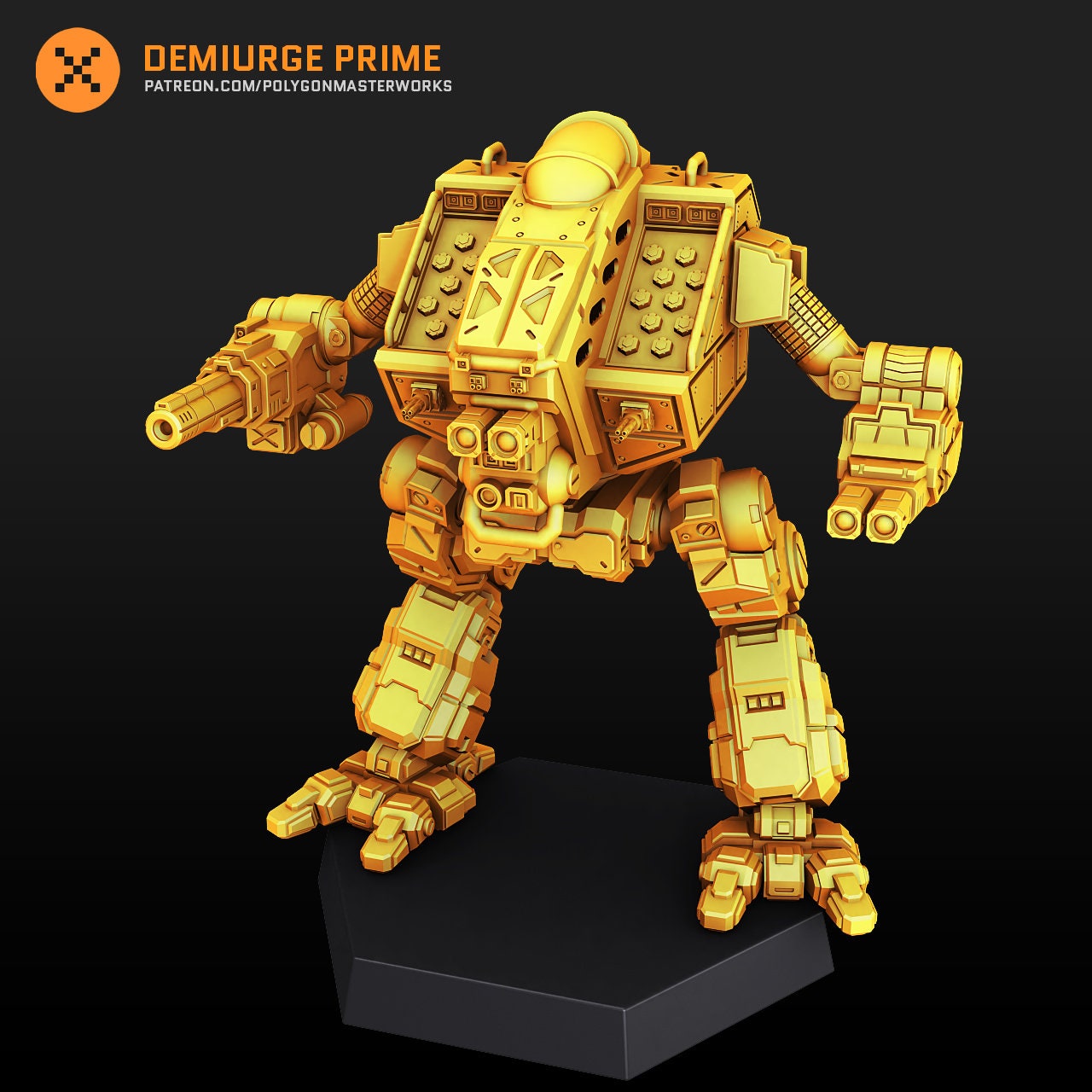 Mad Dog Prime Style Mech for Battletech