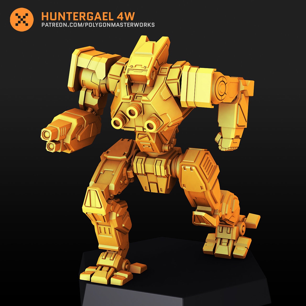 Panther Style Mech for Battletech