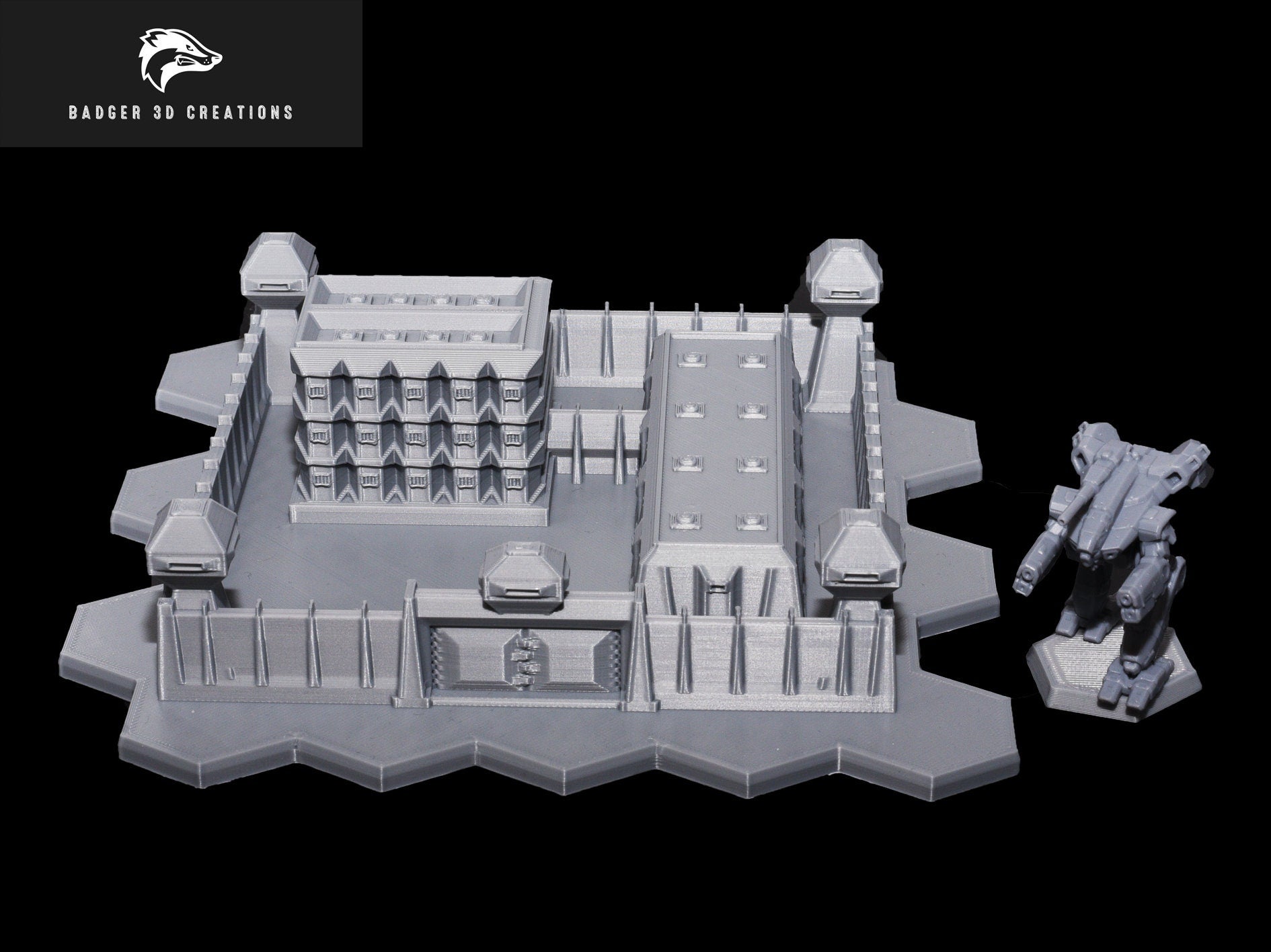 3D Printed Military Compound