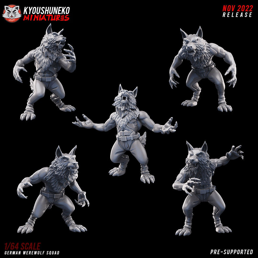 Kyoushuneko German Werewolf Squad