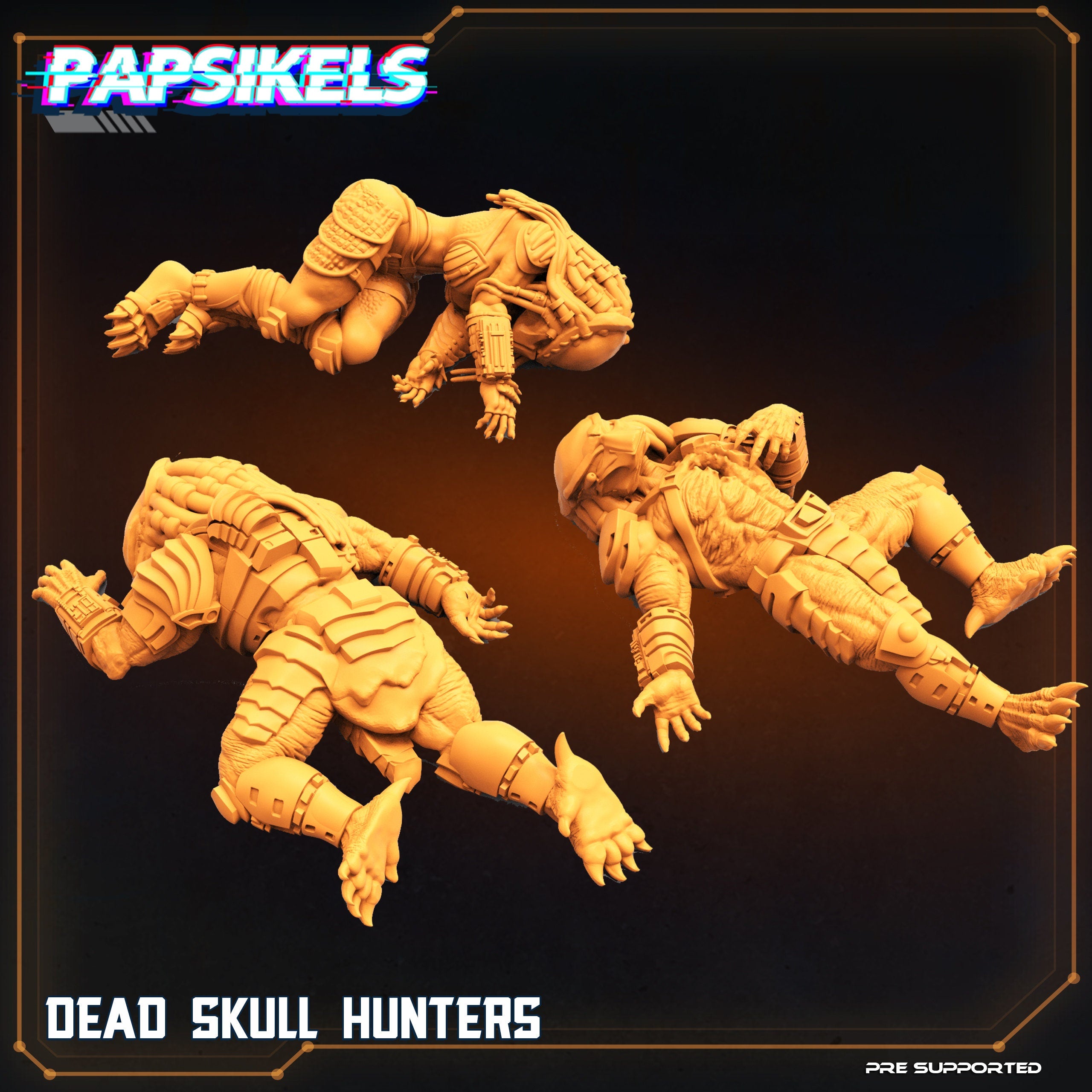 4 x Dead Skull Hunters