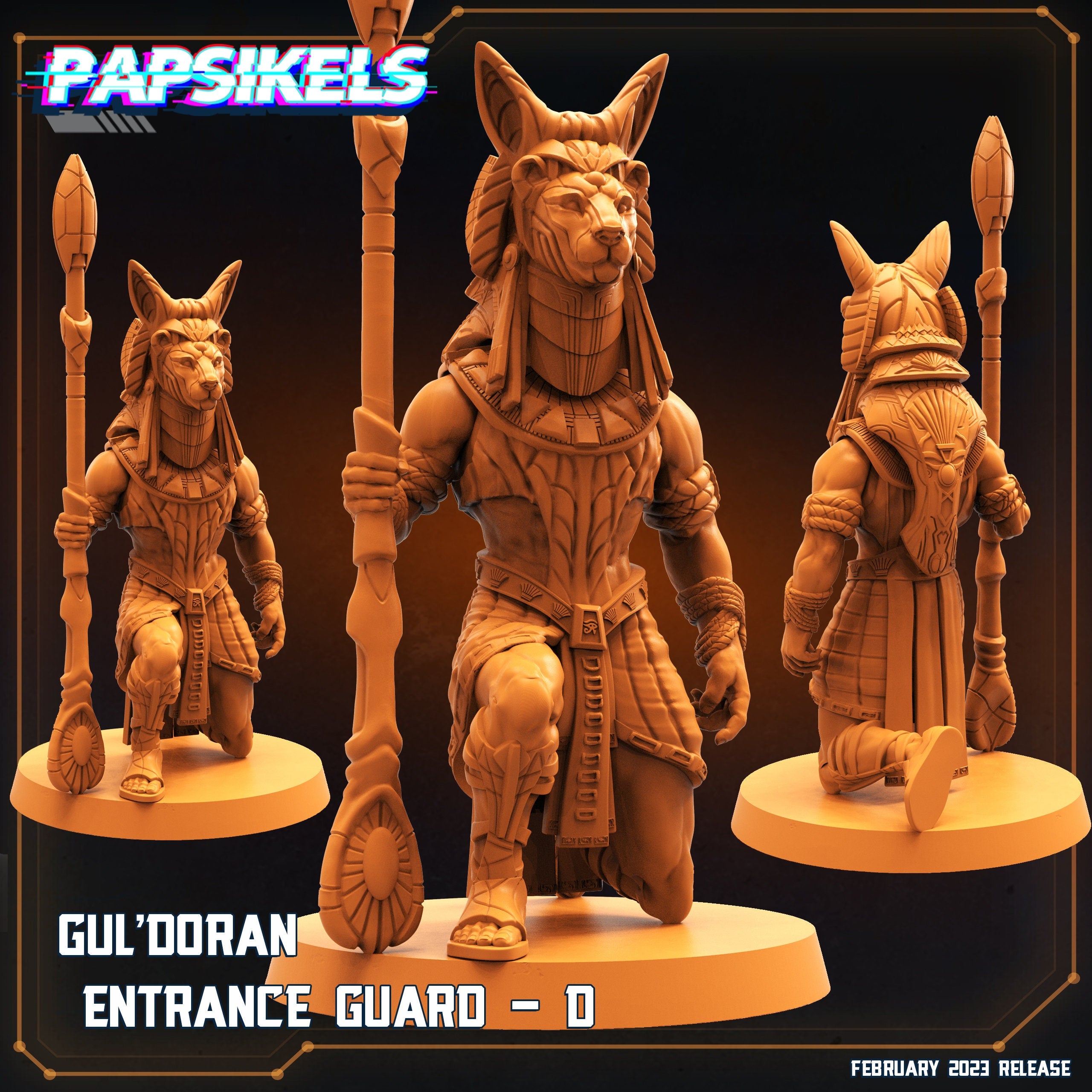 4 x Goa'uld Entrance Guards
