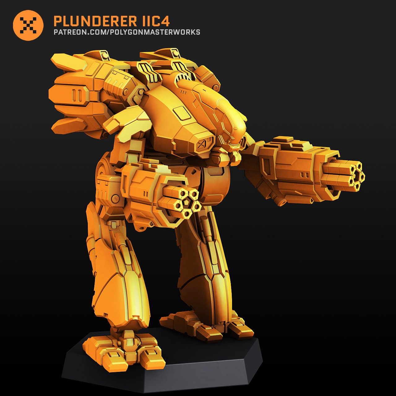 Plunderer (Maurauder) IIC 4 for Battletech