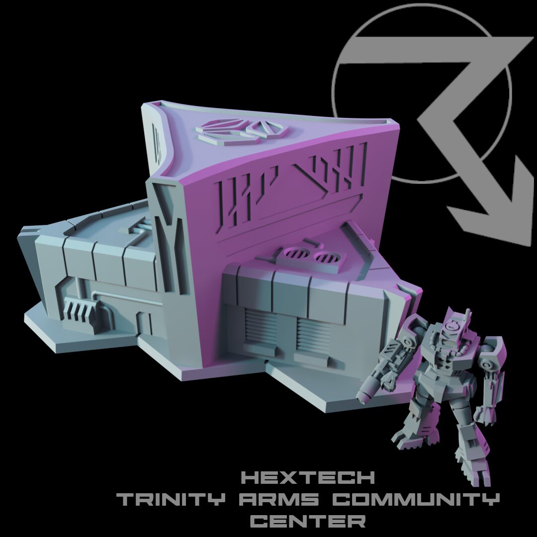 HEXTECH Trinity City Community Centre for Battletech