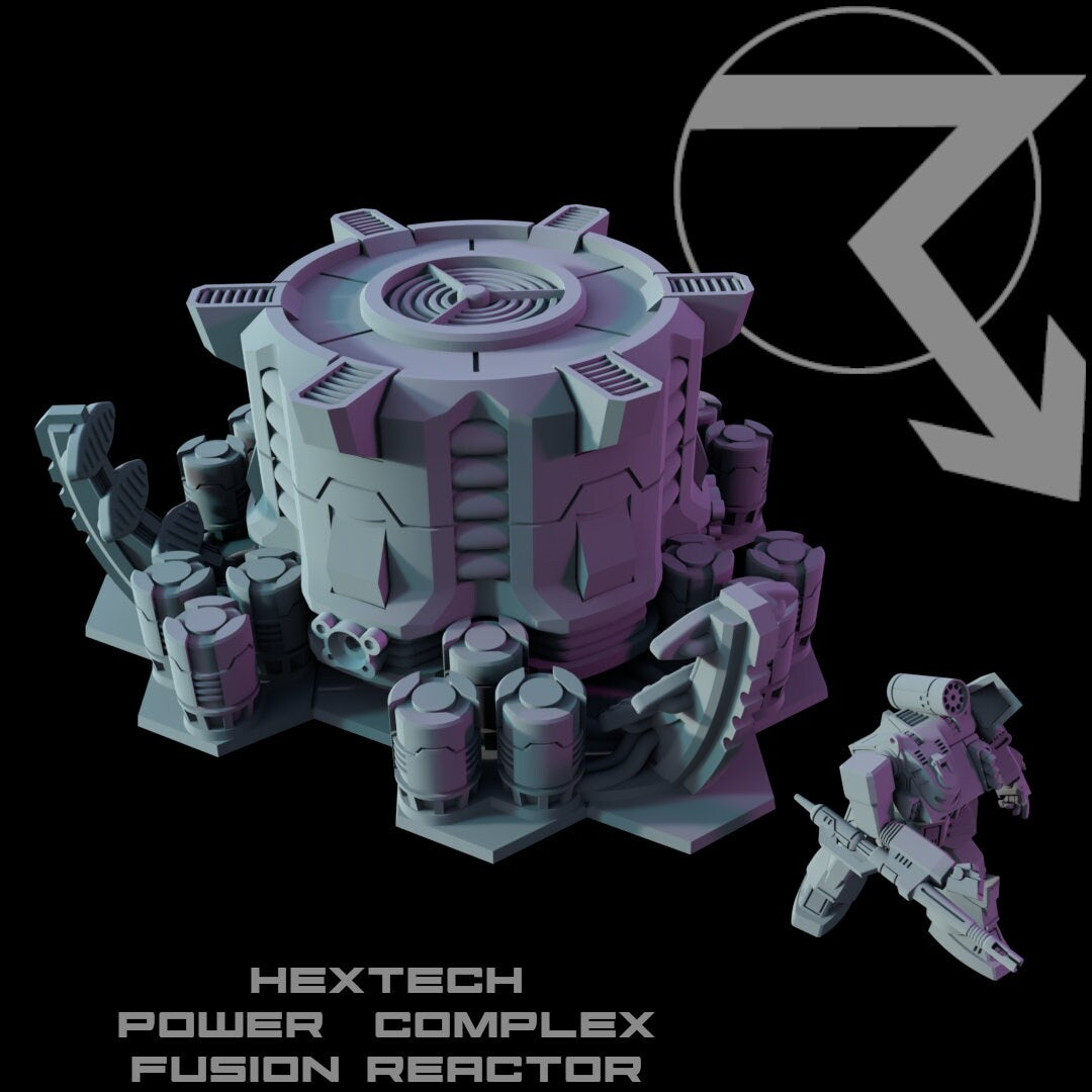 HEXTECH Fusion Reactor for Battletech